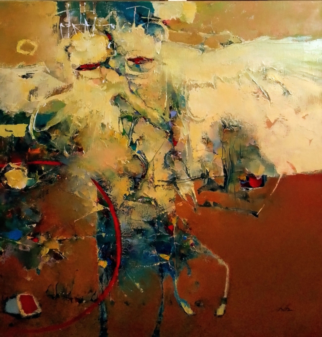 Painting for sale online - Red wheel