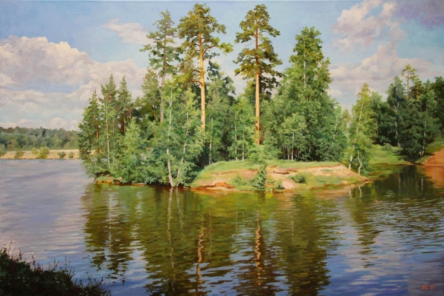 Painting for sale online - Island