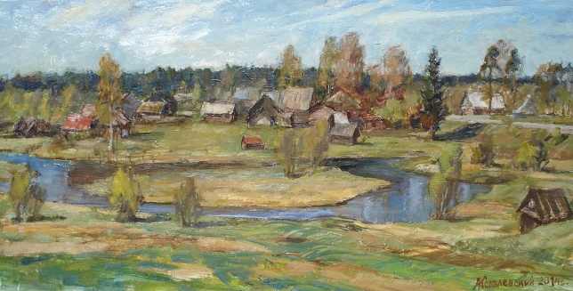 Painting for sale online - Spring afternoon
