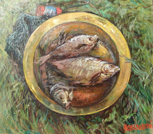 Painting for sale online - Fish