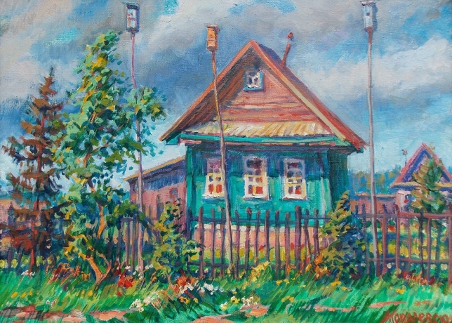 Painting for sale online - Valdai sun