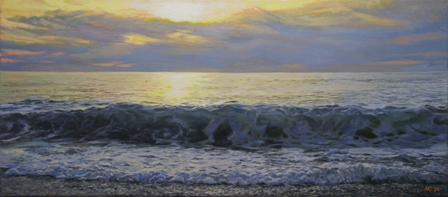 Painting for sale online - It's not evening yet