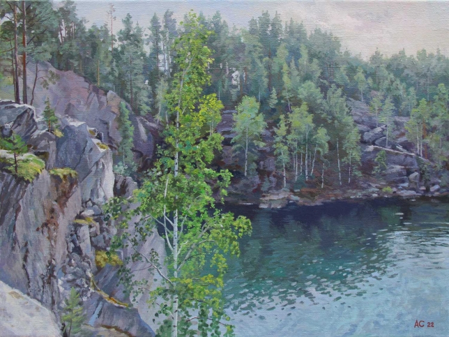 Painting for sale online - Bazhov places