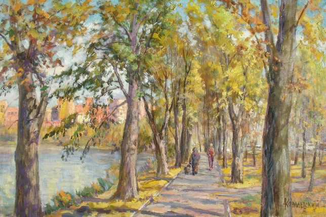 Painting for sale online - Izmailovo. Autumn