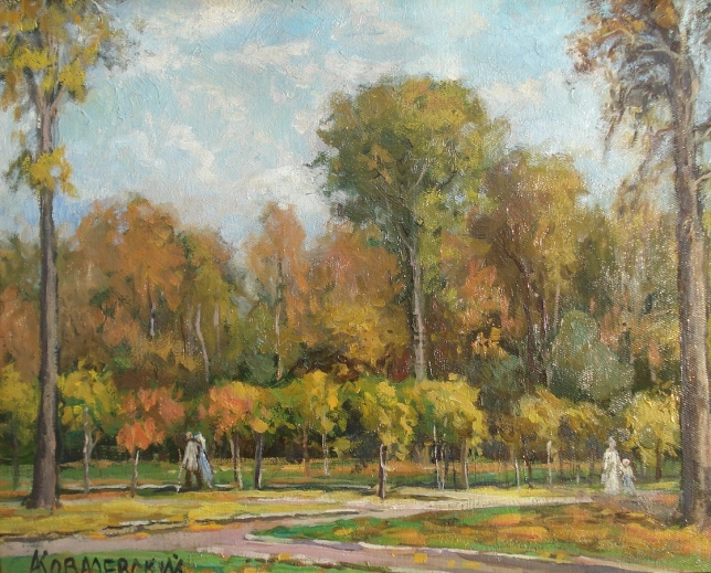 Painting for sale online - Arkhangelskoye Estate in Moscow
