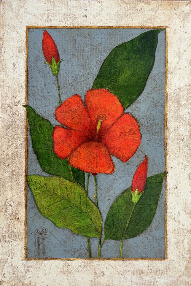 Painting for sale online - Hibiscus