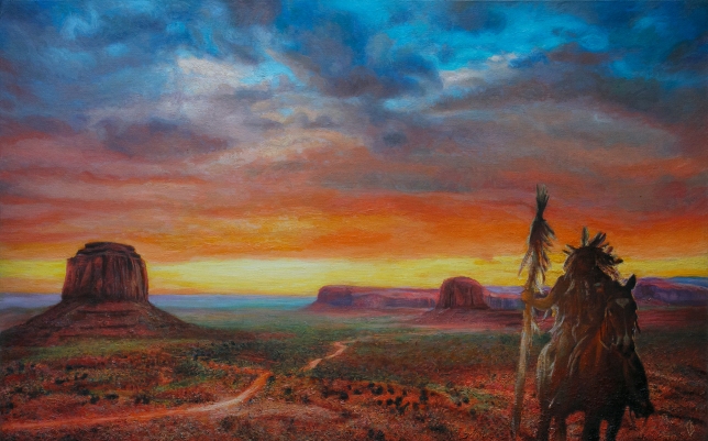 Painting for sale online - Monument Valley