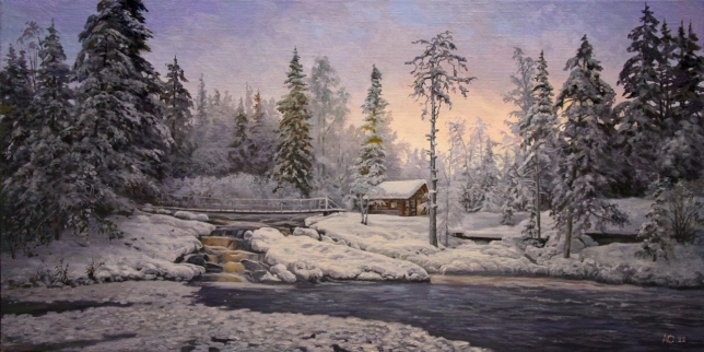 Painting for sale online - It snowed