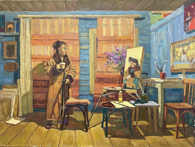 Painting for sale online - During a break from work