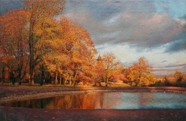 Painting for sale online - Autumn evening. Kolomenskoye