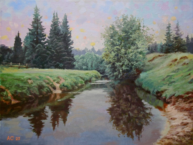 Painting for sale online - Sharp-signed and dangerous