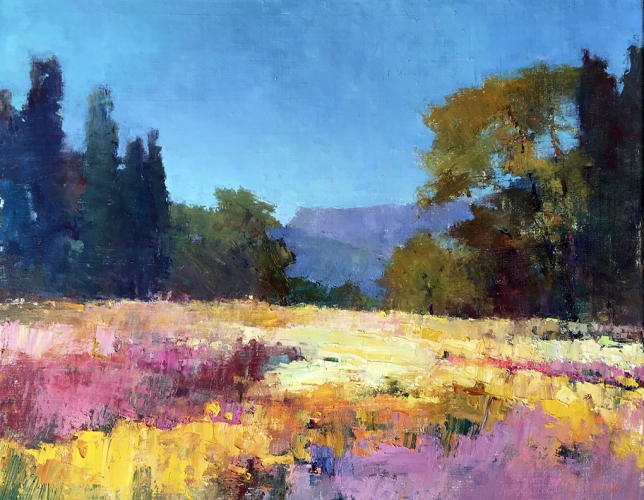 Painting for sale online - Chrysanthemum parade. Nikitsky Botanical Garden 