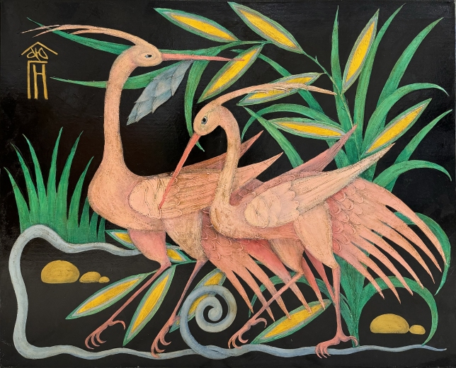 Painting for sale online - Herons