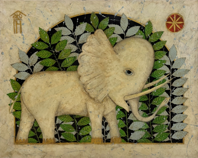 Painting for sale online - White Elephant