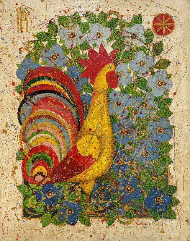 Painting for sale online - Cockerel