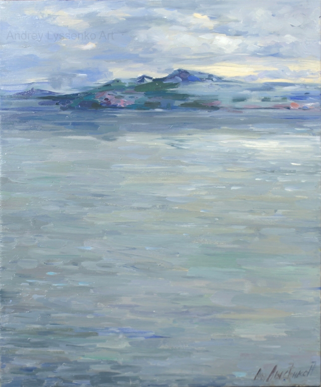 Painting for sale online - Mountain lake