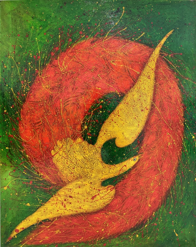 Painting for sale online - Firebird