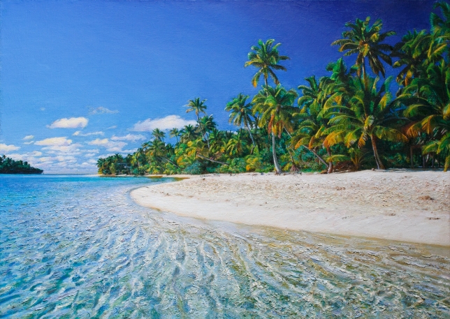 Painting for sale online - Tropical Island