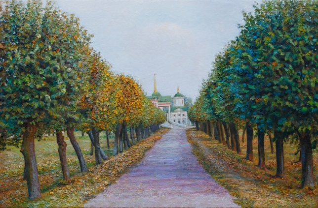 Painting for sale online - Kuskovo Alley