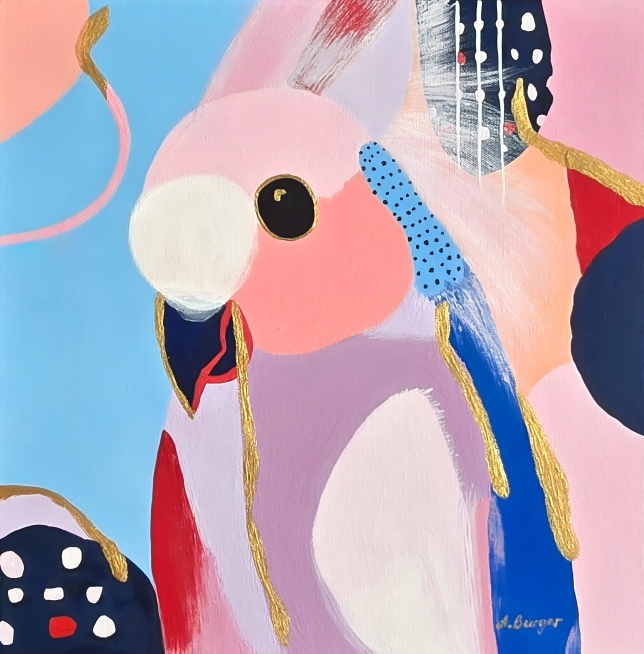 Painting for sale online - Olympic Parrot