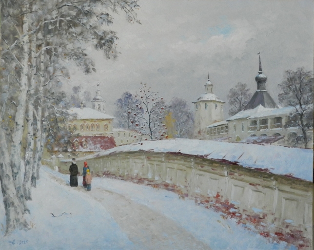 Painting for sale online - Kirillov, monastery.