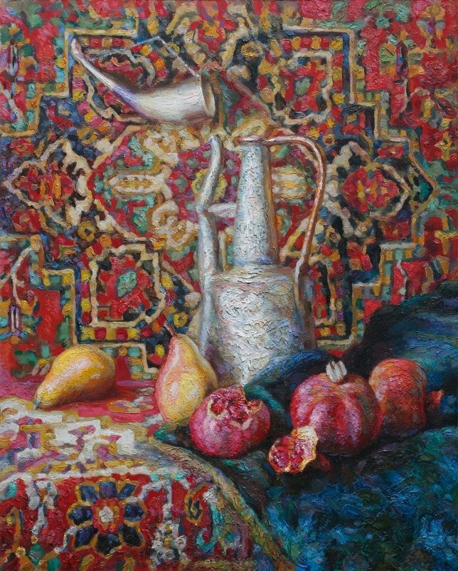 Painting for sale online - Oriental still life