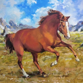 Painting for sale online - Free wind