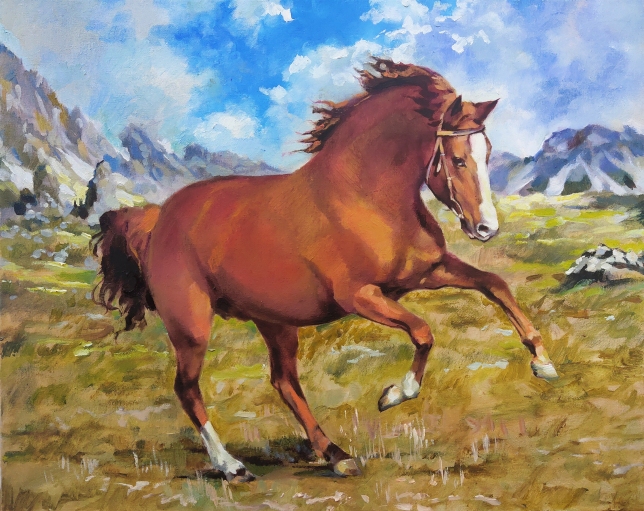 Painting for sale online - Free wind