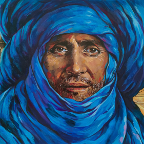 Painting for sale online - Tuareg 