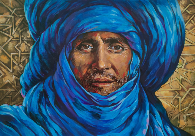 Painting for sale online - Tuareg 