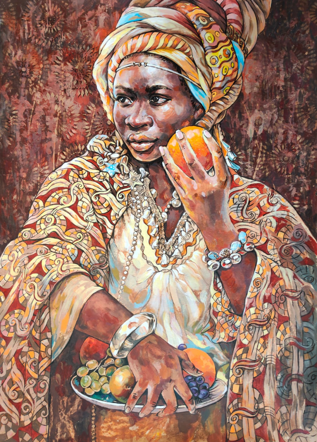 Painting for sale online - Some orange?