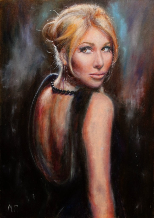 Painting for sale online - Sasha