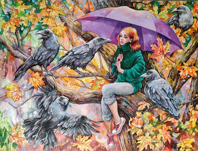 Painting for sale online - Private conversation