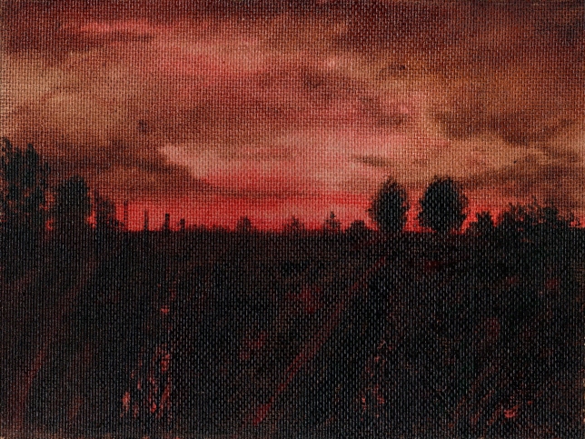 Painting for sale online - Good Night Sun