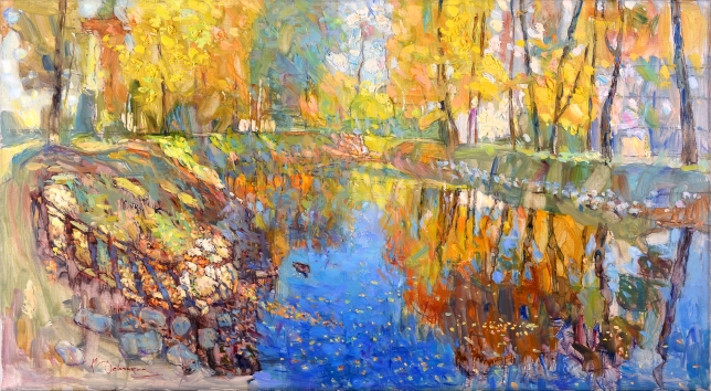 Painting for sale online - Autumn Water
