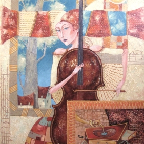 Painting for sale online - Music is live and not so much