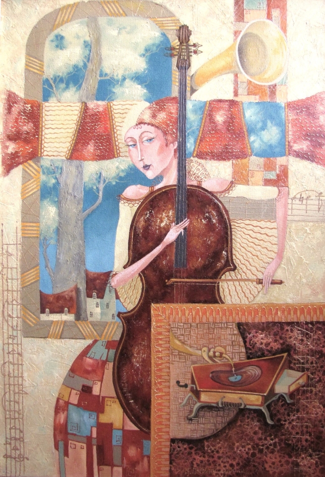 Painting for sale online - Music is live and not so much