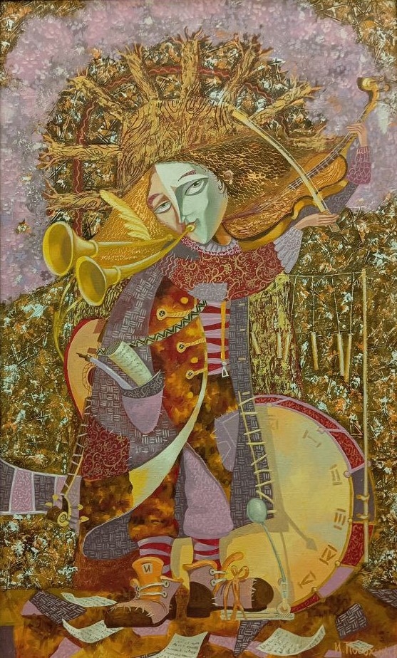 Painting for sale online - The wandering musician