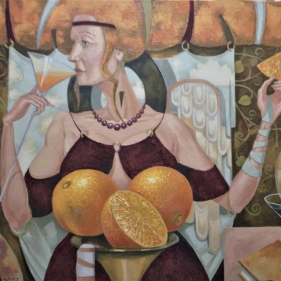 Painting for sale online - Love for Three Oranges