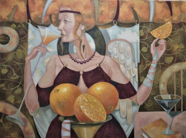 Painting for sale online - Love for Three Oranges