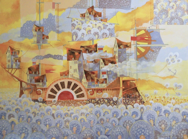 Painting for sale online - Our steamer