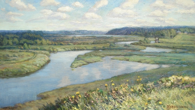 Painting for sale online - View from Savkina Gorka