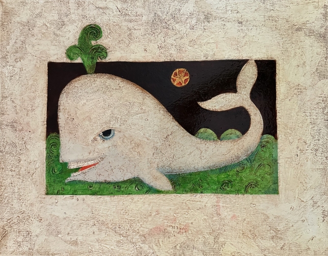 Painting for sale online - Whale