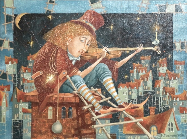 Painting for sale online - Night Melody