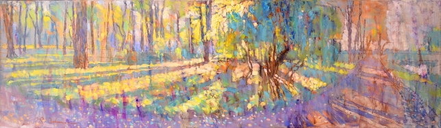Painting for sale online - In the Rays of Autumn