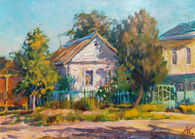 Painting for sale online - Stanitsa Anapskaya