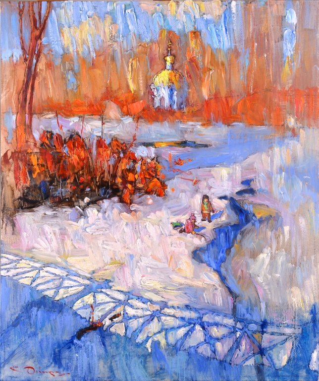 Painting for sale online - March sun