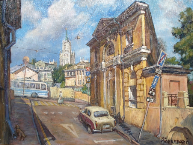 Painting for sale online - Teterinsky Lane
