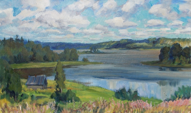 Painting for sale online - Lake Granichnoye