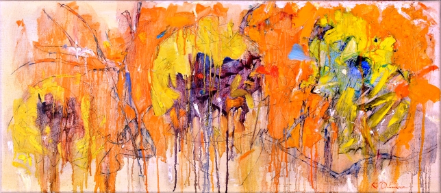 Painting for sale online - Three Suns